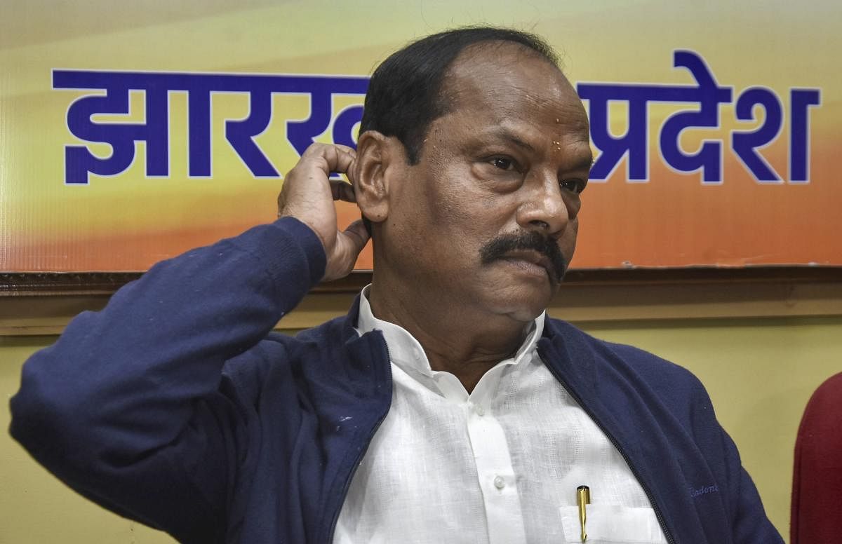 "The BJP will accept the people's mandate," said BJP, Jharkhand CM and BJP candidate from Jamshedpur East, Raghubar Das. (PTI Photo)