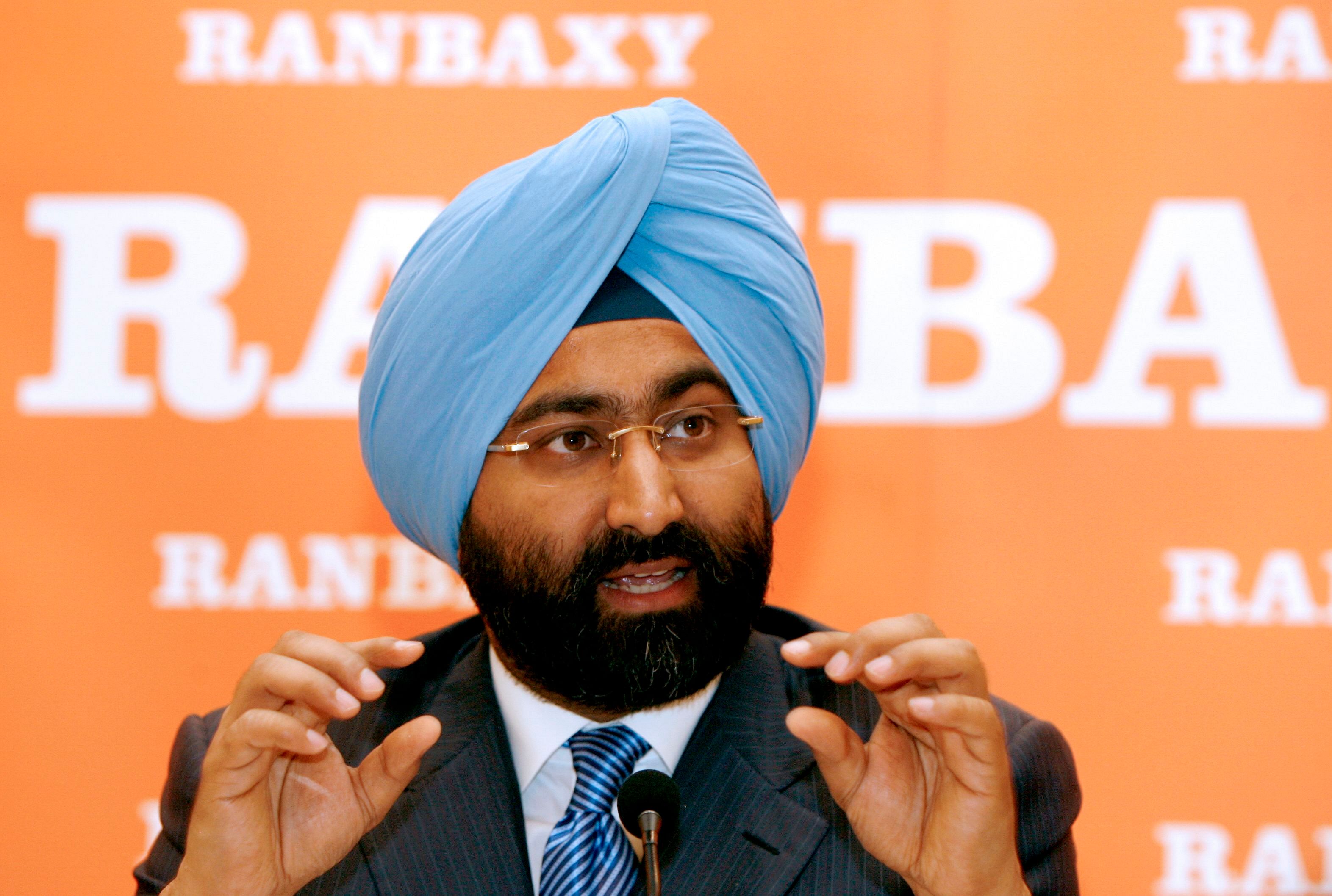 Former Chief Executive Officer and Managing Director of Indian pharmaceutical company Ranbaxy, Malvinder Singh
