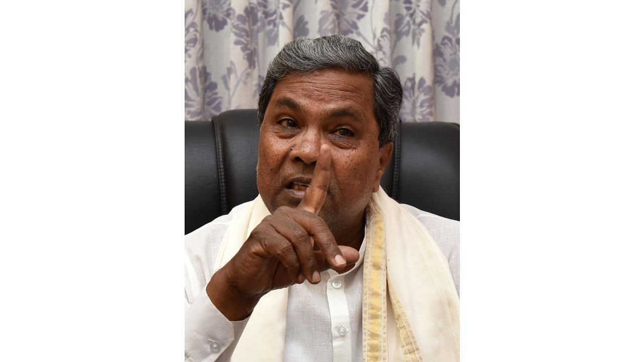 Siddaramaiah took a dig at Yediyurappa, saying that his remarks on Wednesday was in conflict with the CID probe ordered on the shooting incident and accused him of ordering the police to shoot at the protestors.