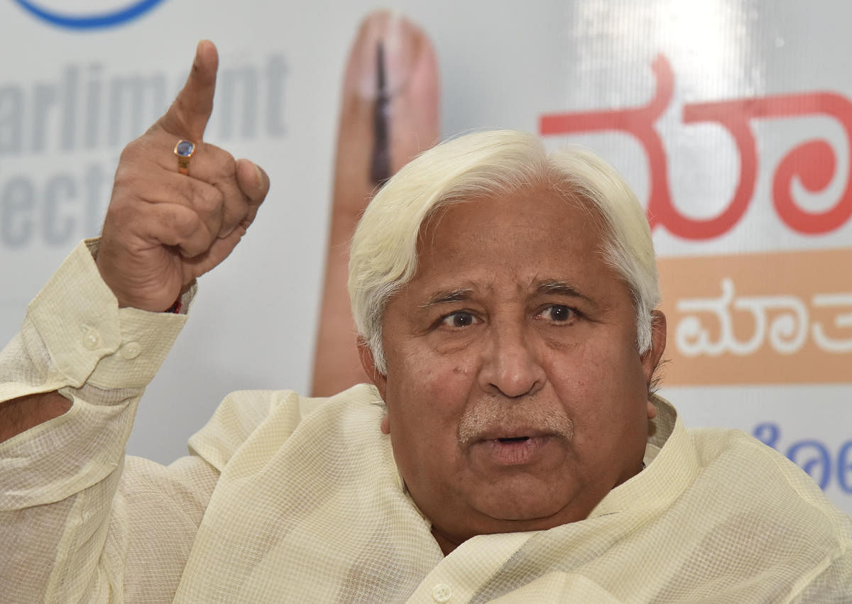 "Maharashtra-Karnataka boundary dispute is a closed chapter, but Uddhav irresponsibly raised this issue again due to political reasons," said former minister H K Patil. 