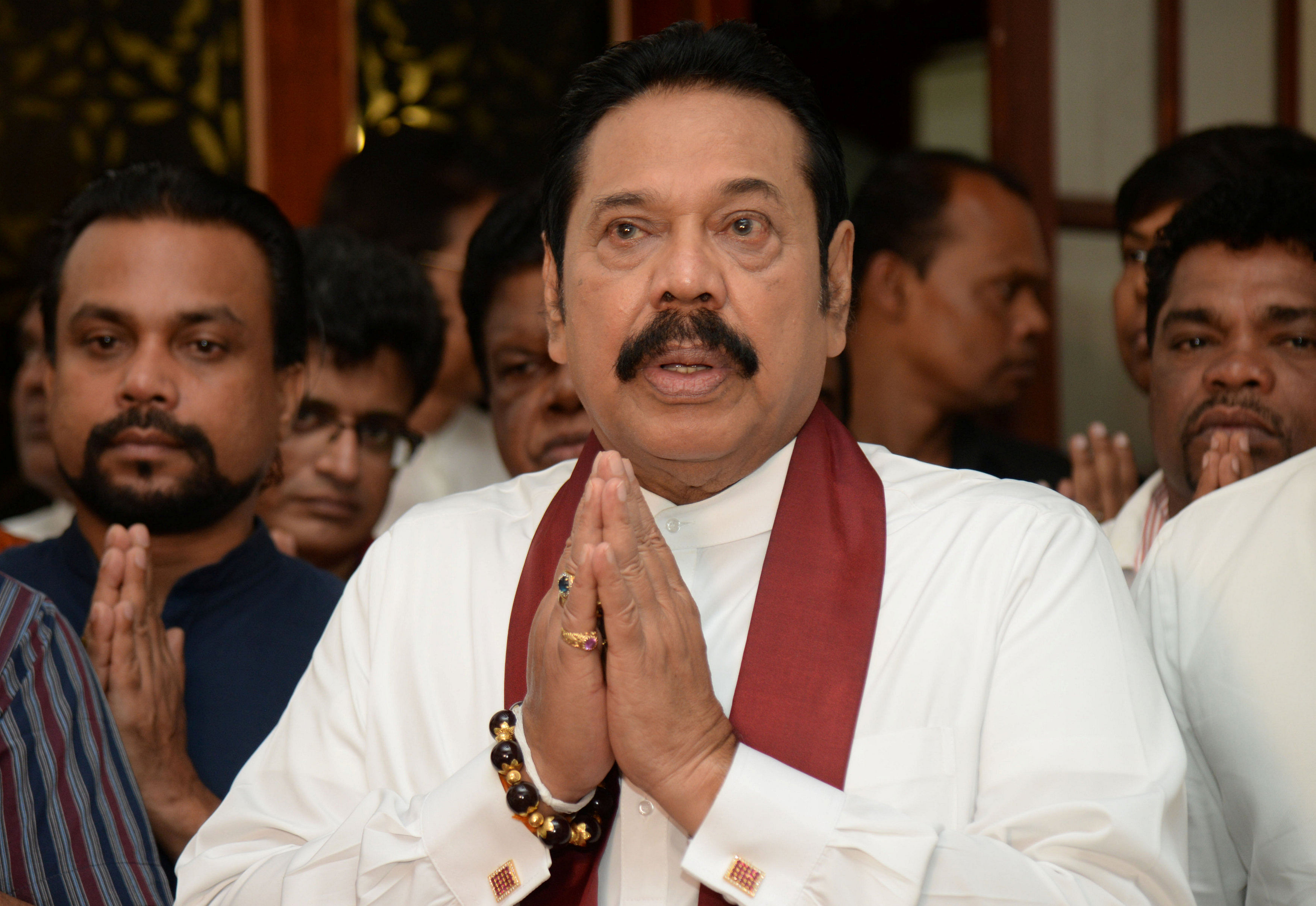 Mahinda Rajapaksa. (Reuters Photo)