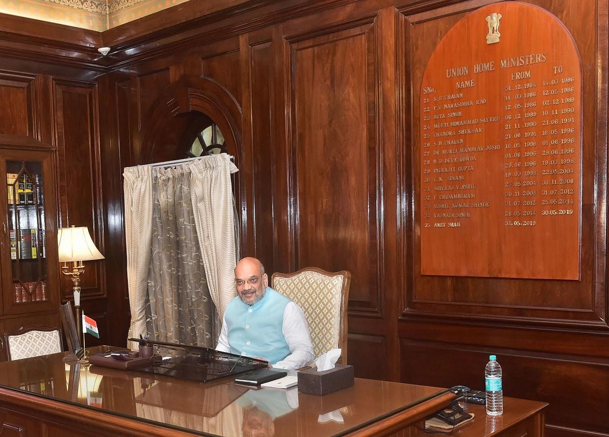 Just two months after the Narendra Modi government assumed office for the second consecutive term, Shah on August 5 announced in Rajya Sabha the decision to end the special status given to Jammu and Kashmir under Article 370 and bifurcation of the state into two Union Territories. (PTI Photo)