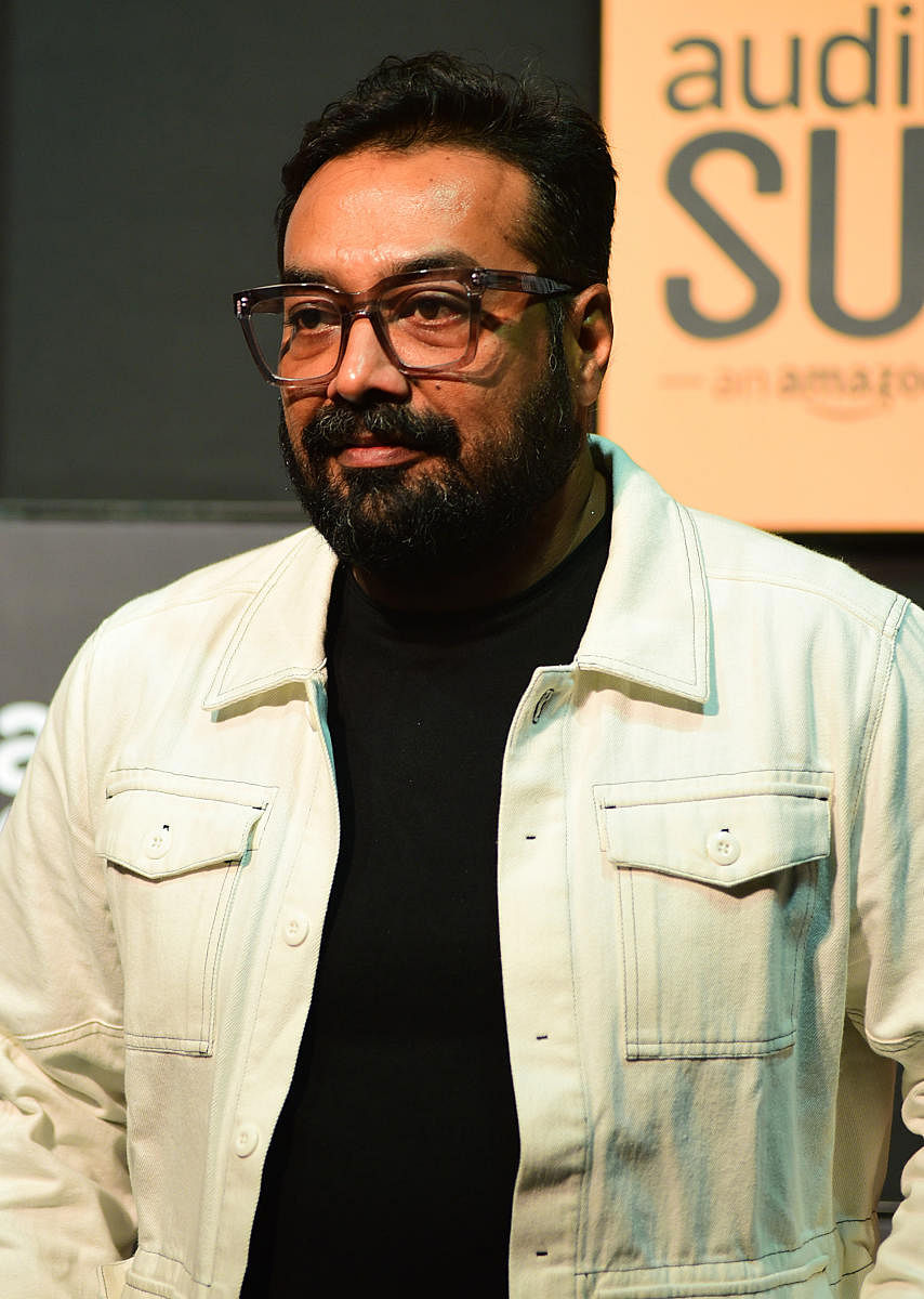 Anurag Kashyap poses for photographs. (AFP Photo)