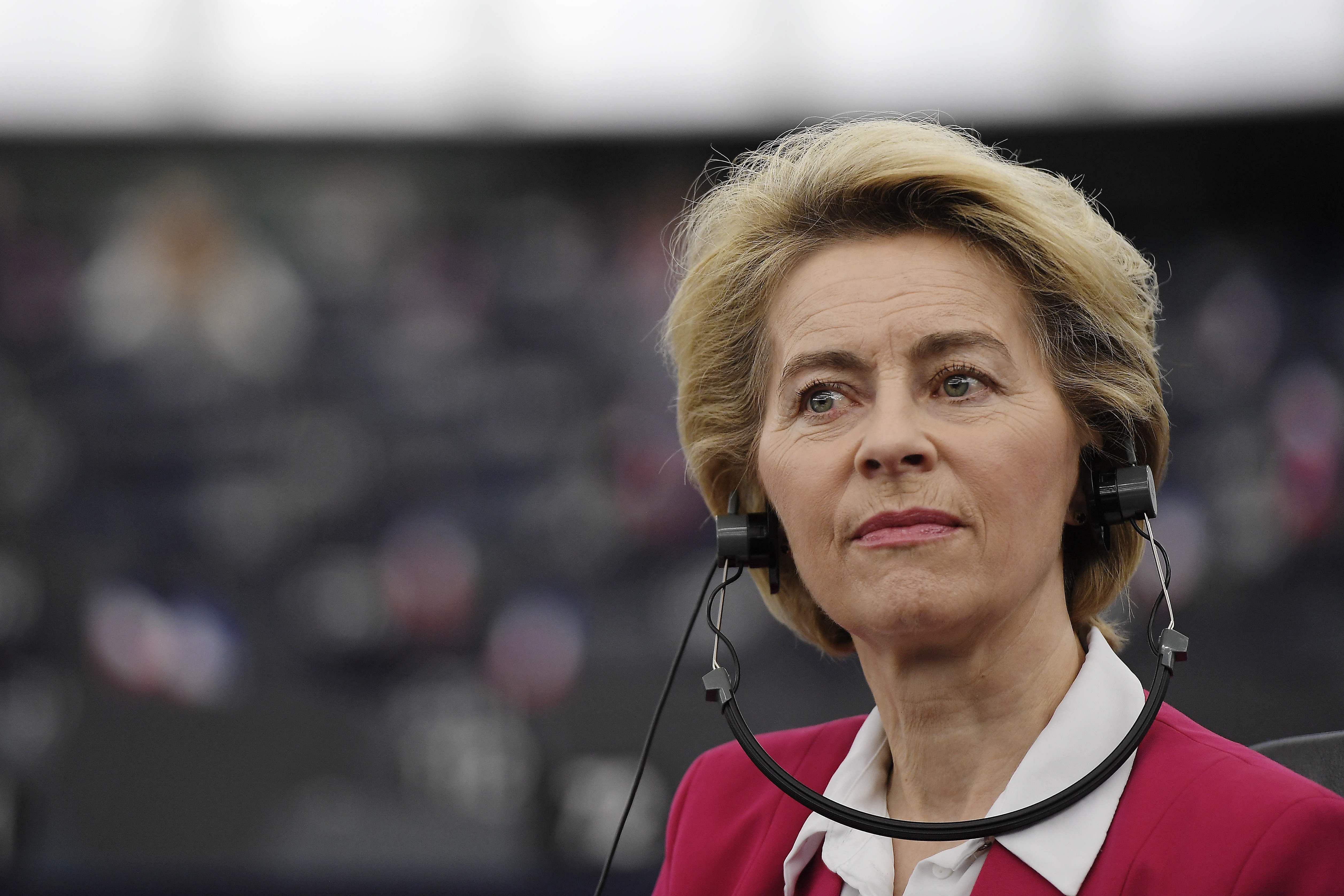 European Commission President Ursula von der Leyen. (AFP Photo)