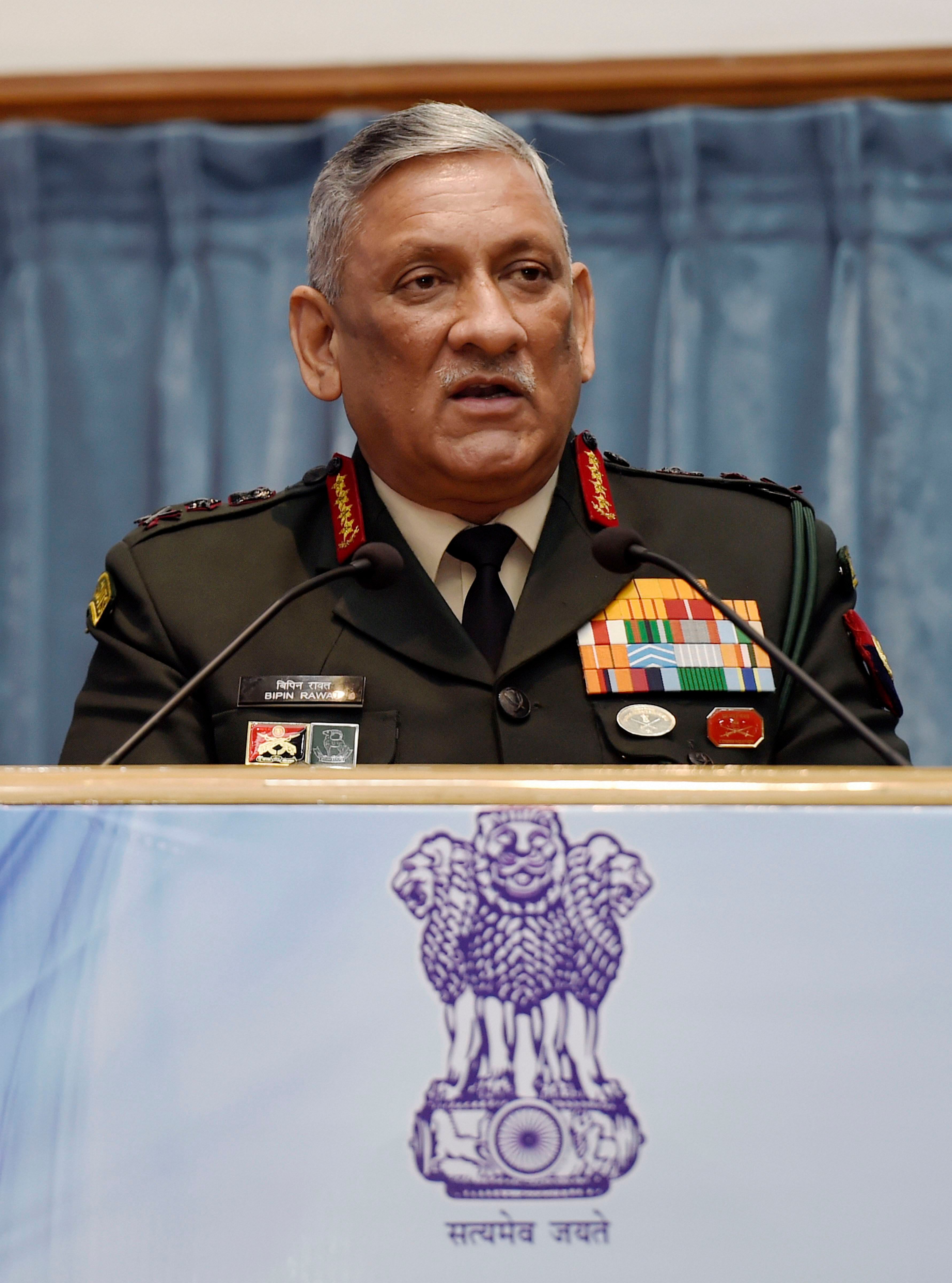  Army chief General Bipin Rawat. (PTI Photo)