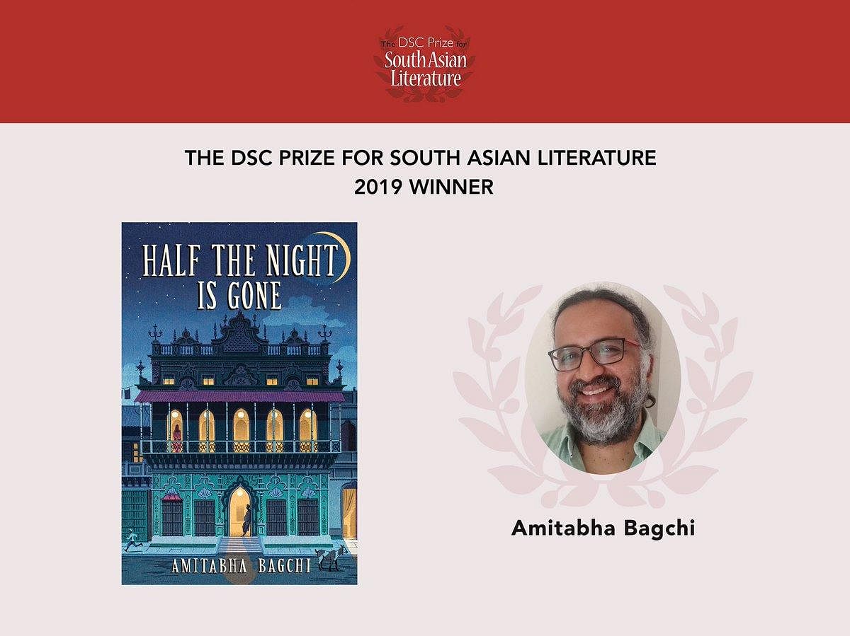 DSC Prize for South Asian Literature winner, Amitabha Bagchi. (@thedscprize/twitter)