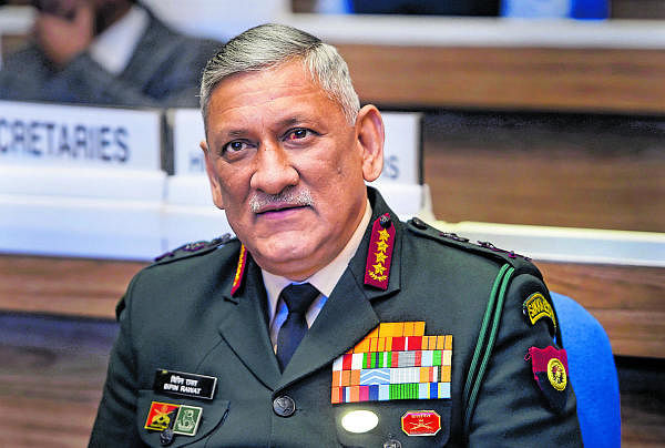 India's first Chief of the Defence Staff General Bipin Rawat. (PTI photo)