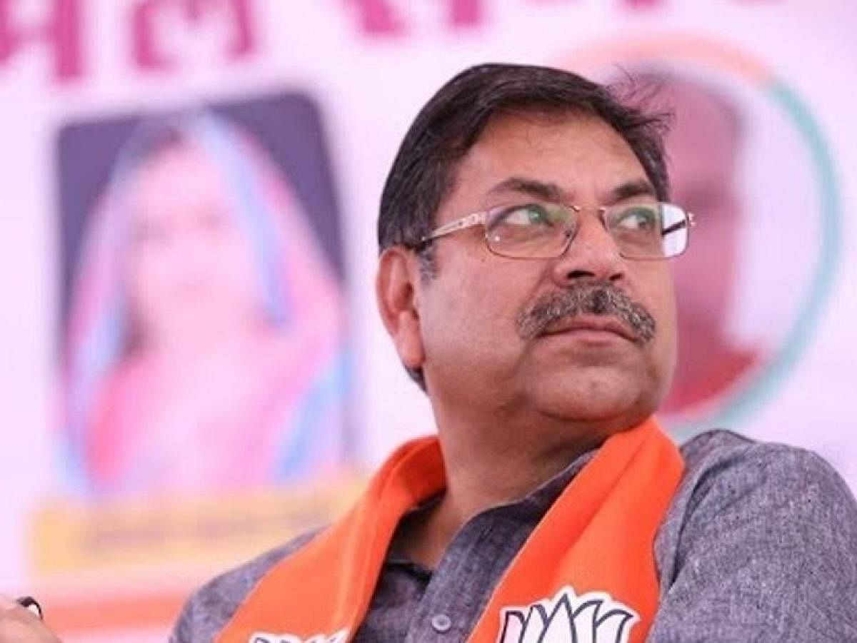Rajasthan BJP chief Satish Poonia (DH Photo)