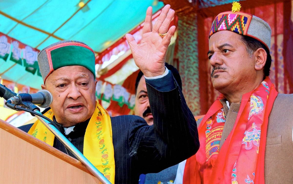 Himachal Pradesh  Chief Minister Virbhadra Singh (PTI Photo)