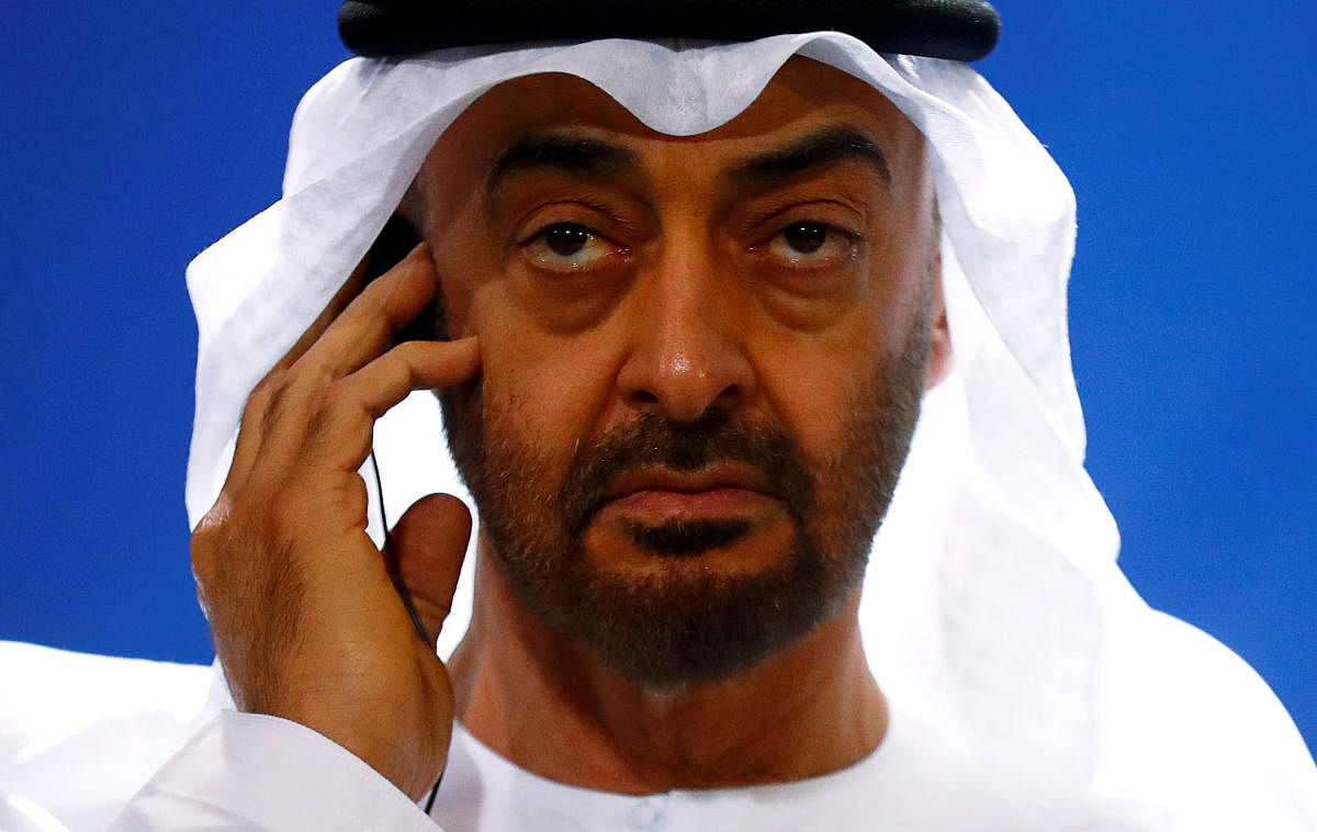 Abu Dhabi's Crown Prince Mohammed bin Zayed al Nahyan. (Reuters photo)