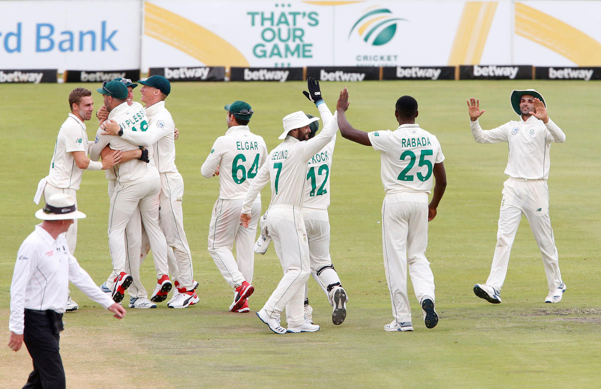 South Africa's previously all-white cricket team has changed dramatically over the last three decades but there remains a quota target. (Reuters photo)