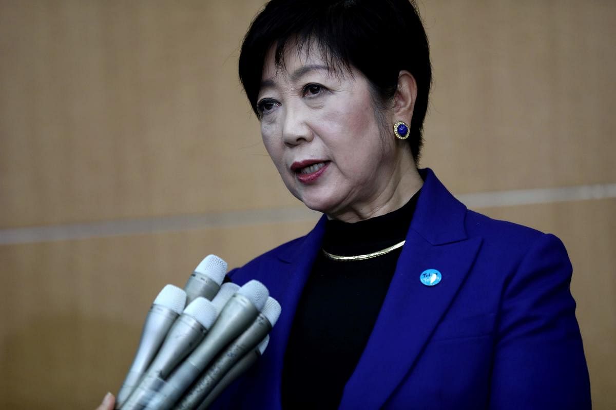 Tokyo Governor Yuriko Koike (AFP Photo)