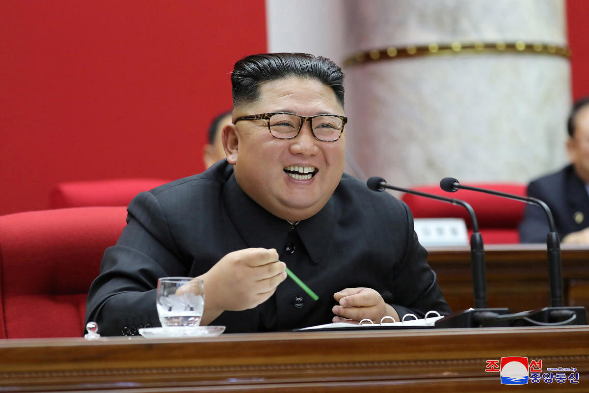 "There is no ground for us to get unilaterally bound to the commitment any longer," the official KCNA news agency cited him telling ruling party officials. Photo/Reuters
