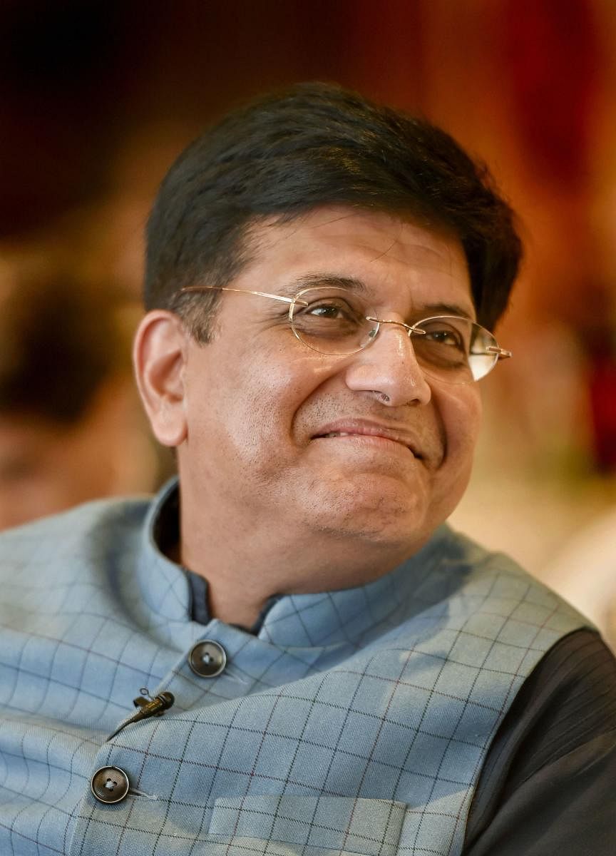 Union Railway, Commerce and Industry Minister Piyush Goyal (Photo Credit: PTI)