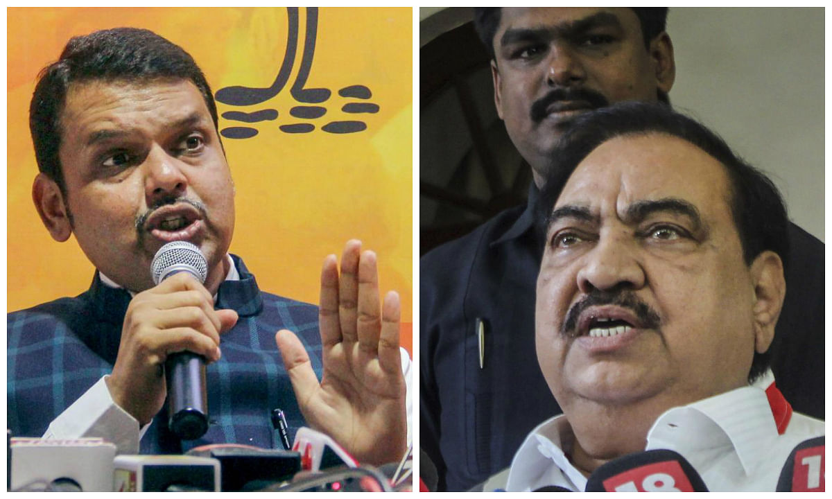 Fadnavis, a two-time former Maharashtra Chief Minister, has been on the line of fire of Khadse and other senior BJP leaders including Pankaja Munde, for sidelining them. (PTI Photos)