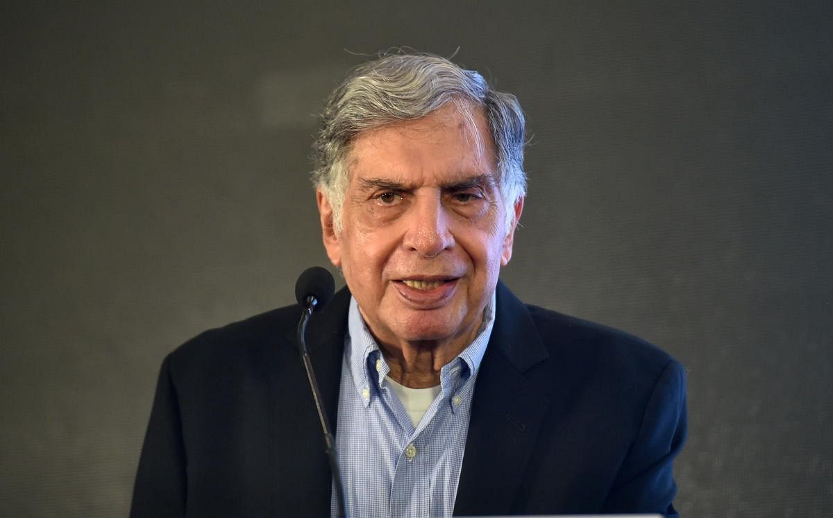 Ratan Tata, who is chairman emeritus and a shareholder of Tata Sons, in the petition said the NCLAT judgment was wrong as it treats Tata Sons as a two-group company. PTI file photo