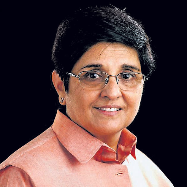 Former Indian Police Service Officer and Lieutenant General of Puducherry Kiran Bedi. (DH Photo)