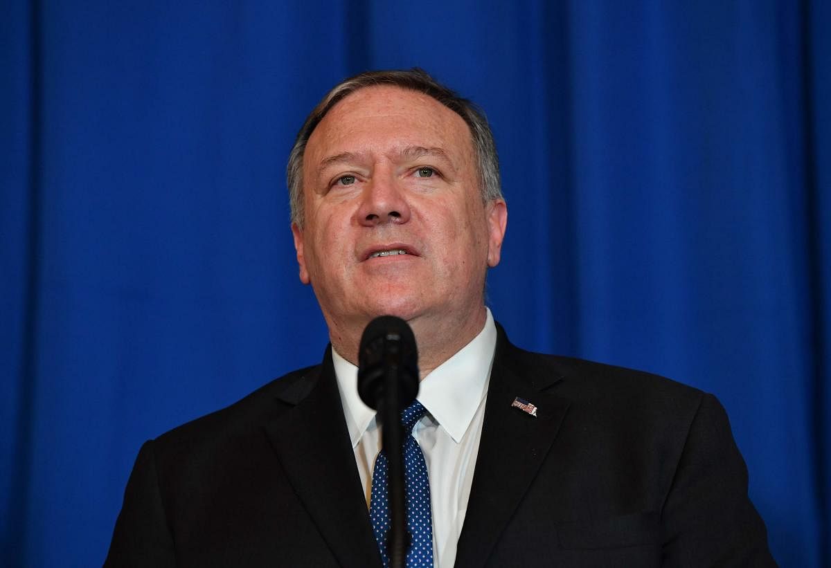 US Secretary of State Mike Pompeo. (AFP photo)