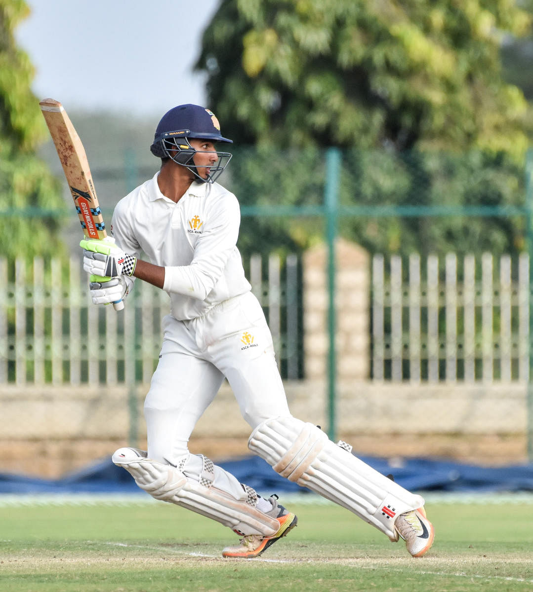 Opener Devdutt Padikkal gave his team a solid start. (DH file photo)