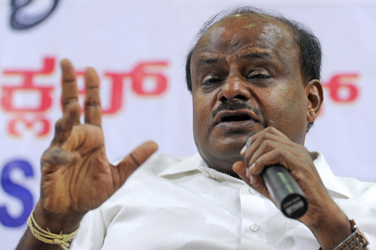 Kumaraswamy accused that renaming the district was a pretext to sell its fertile irrigated land to capitalists. (DH Photo)