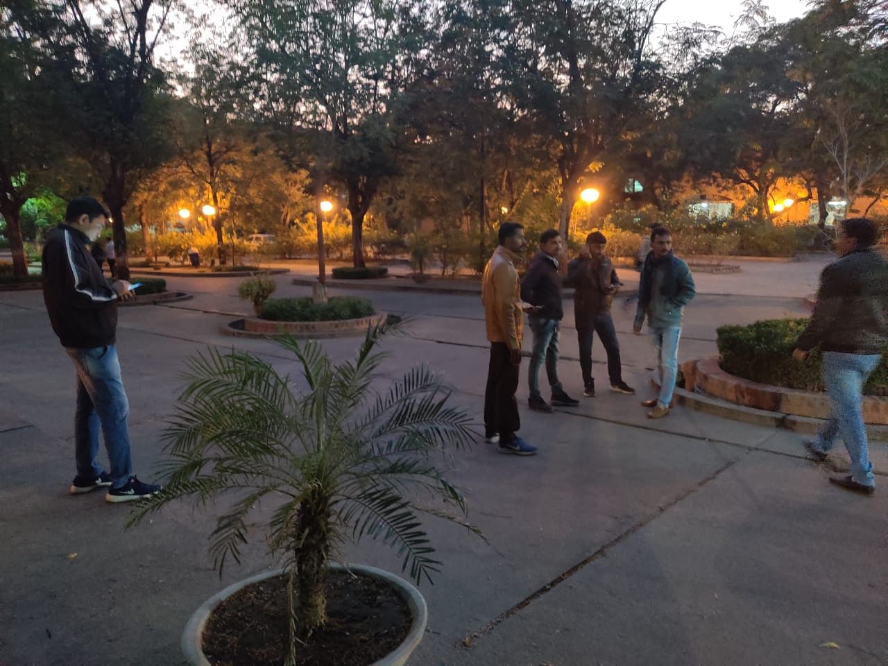 The police went inside the campus and are said to have compelled the students to hold the event inside the classroom instead of open space near Luis Kahn Plaza. (DH photo)