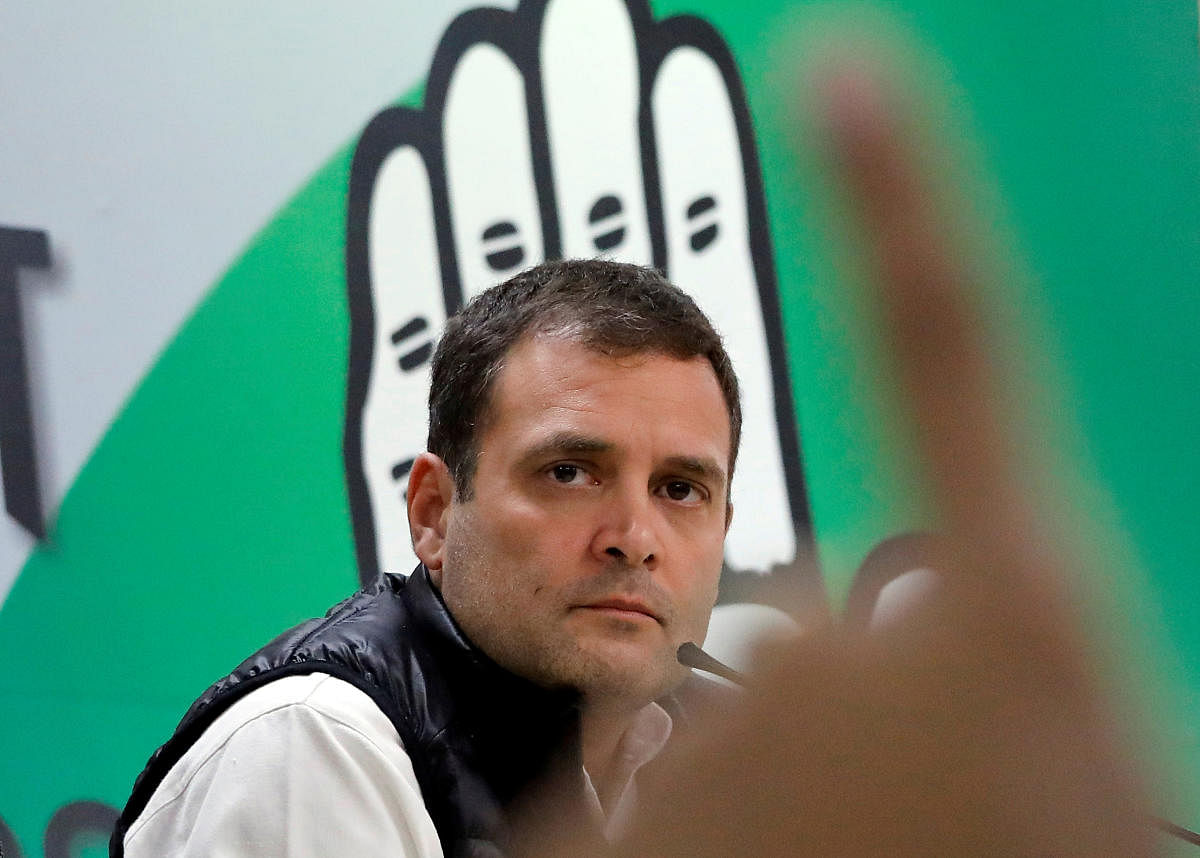 The fascists in control of our nation, are afraid of the voices of our brave students. Today’s violence in JNU is a reflection of that fear," former Congress president Rahul Gandhi tweeted. Photo/Reuters