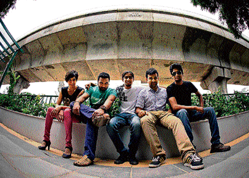 United differences (Left to right) Shalini Mohan, Tejas Shankar, Edward  Rasquinha, Geeth Vaz and Vinyl Kumar of Lagori.