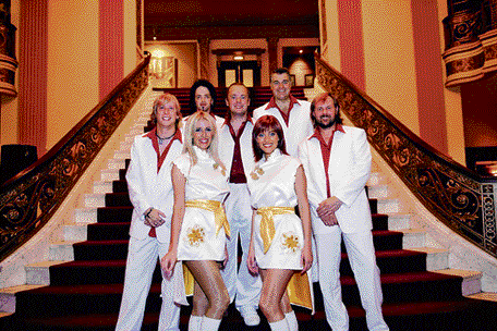 Evergreen: The members of 'ABBA Gold'.