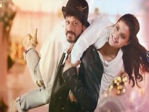 The Rohit Shetty directed romantic-drama reunites the iconic Bollywood couple of Shah Rukh Khan and Kajol, five years after their 2010 drama My Name Is Khan. screen grab