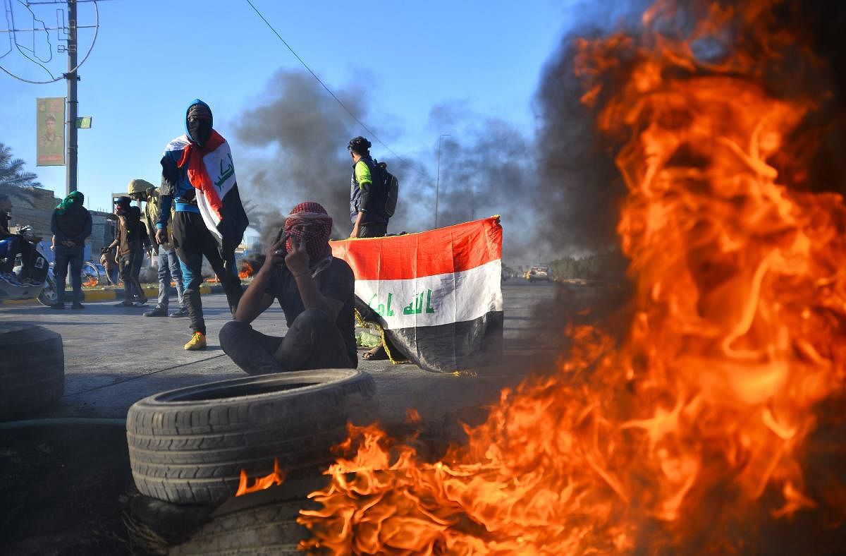 Sunday's attack marks the 14th time rockets have been fired towards US installations in Iraq over the last two months. Representative image/AFP