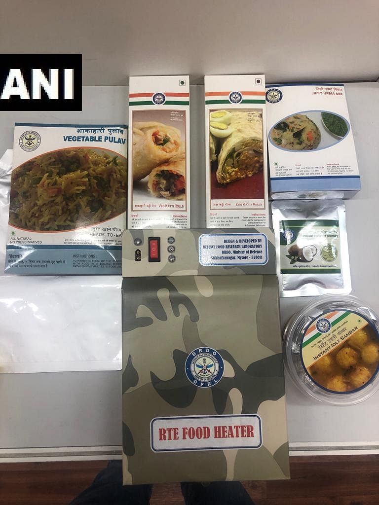 The wholesome desi meal to be made ready by the Defence Food Research Laboratory, in Mysore, which works under the Defence Research and Development Organisation. (Twitter Image/@ANI)