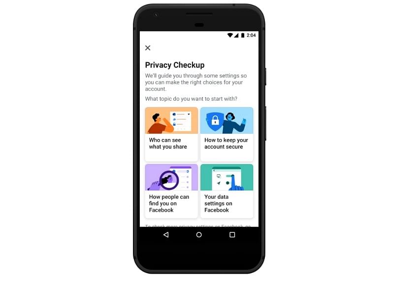 Facebook brings new changes to Privacy Checkup Tool (Credit: Facebook)