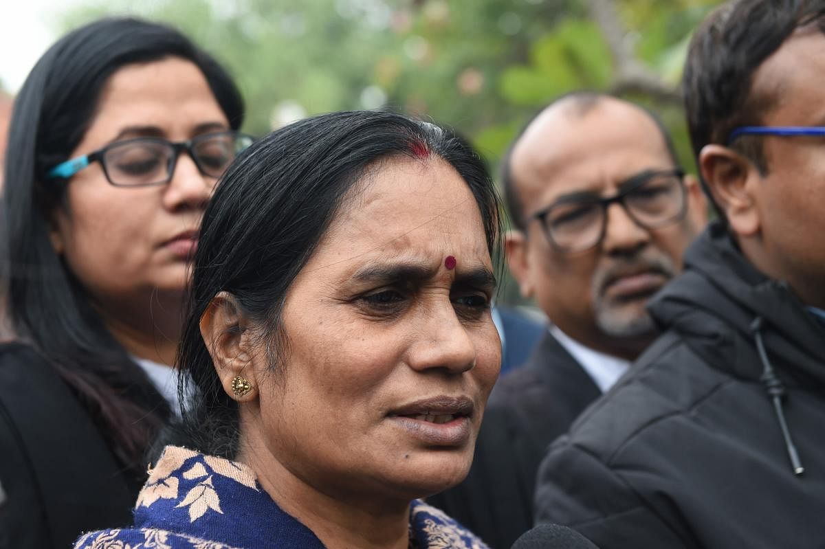 The victim's mother Asha Devi said January 22, the date set by the judge for hanging, will be a "big day" for her. (PTI photo)