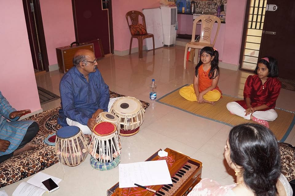 At Sangeet Sadhana, students get classical training before they learn semi-classical music.