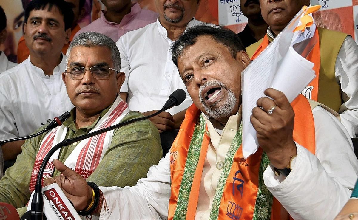 "Violence in students' politics and educational institutes are a gift of the Left students' outfits", remarked Ghosh while shifting the blame to the Leftist Parties. (Photo Credit: PTI)