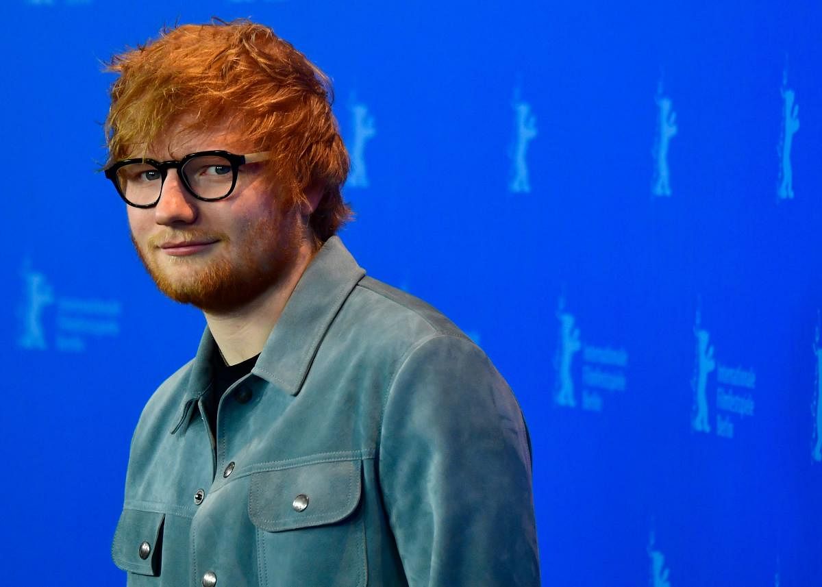 British singer-songwriter Ed Sheeran  (AFP PHOTO)
