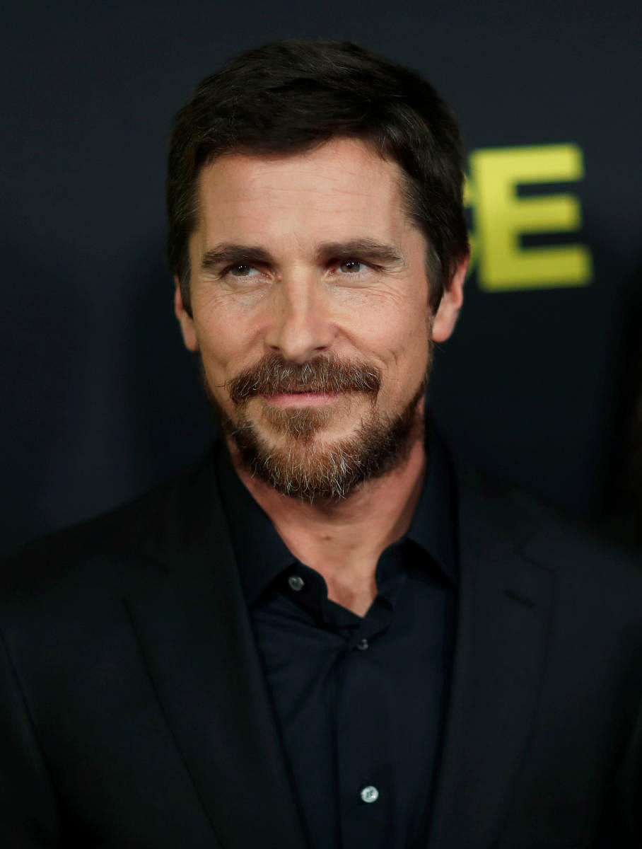 Christian Bale at the premiere of Vice. (Reuters photo)