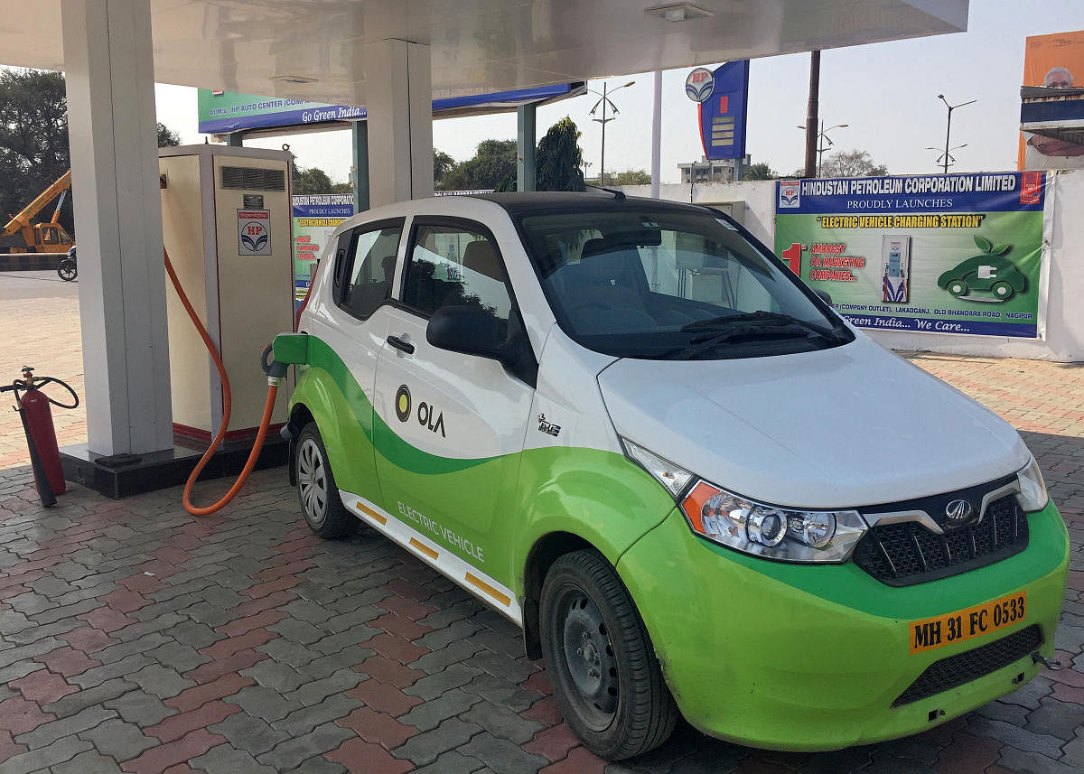 Railways is planning to set up e-vehicle charging units at New Delhi and Nizamuddin railway station parking areas in the national capital. (Reuters file photo for representation)