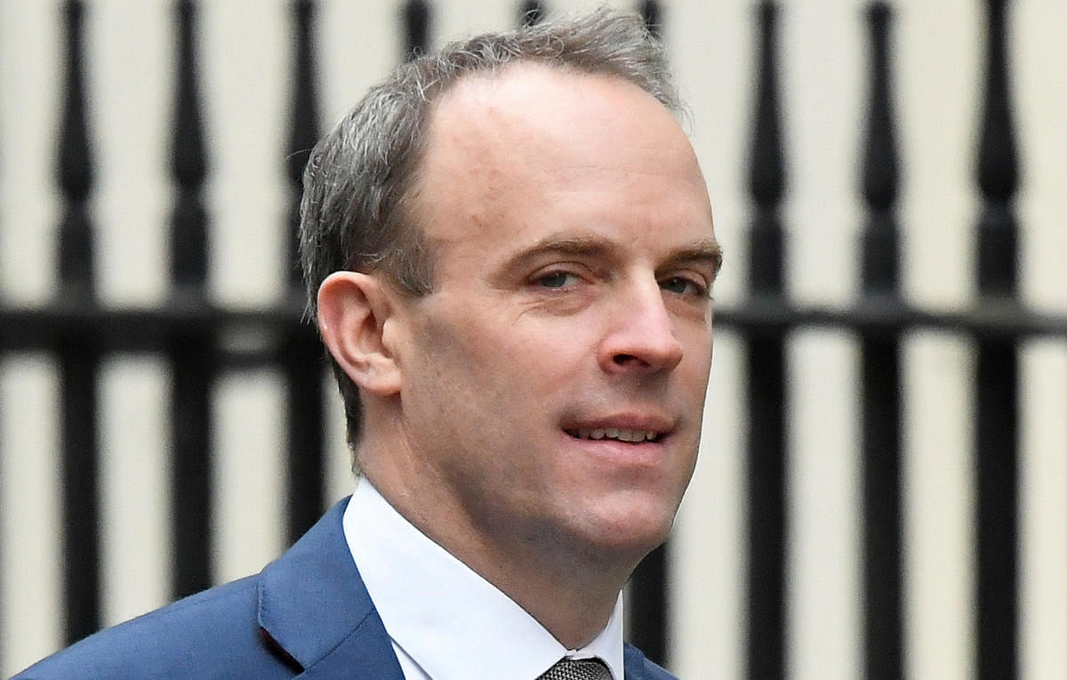 "We condemn this attack on Iraqi military bases hosting Coalition -- including British -- forces," said Foreign Secretary Dominic Raab. (Photo by REUTERS)