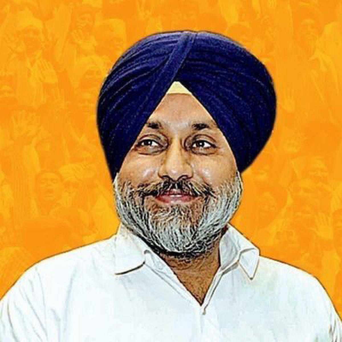 Shiromani Akali Dal chief Sukhbir Singh Badal. (DH File Photo)