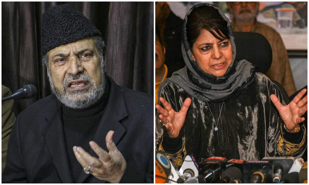 Targeting Mehbooba for her utterances, Muzaffar Hussain Baig said her comment that “no one in J&K would hold the Tricolour if Article 370 was tampered with” was wrong. 