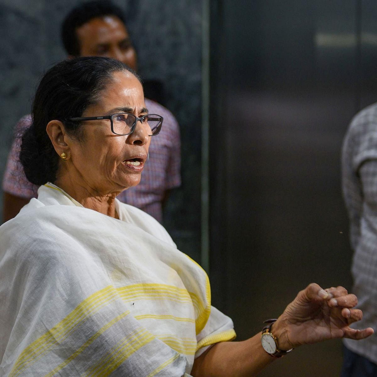 Accusing the Left and Congress of “double standards”, the Chief Minister said that she will boycott Sonia Gandhi’s meeting as she is against the violence unleashed by the Left Front and Congress workers. Credit: PTI