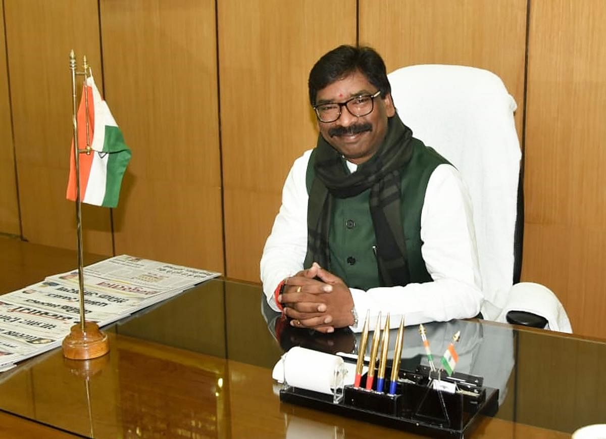 "Law is not to intimidate the people or gag their voices, instead (it should) instill a sense of security among the people," Jharkhand CM Hemant Soren tweeted. (PTI Photo)