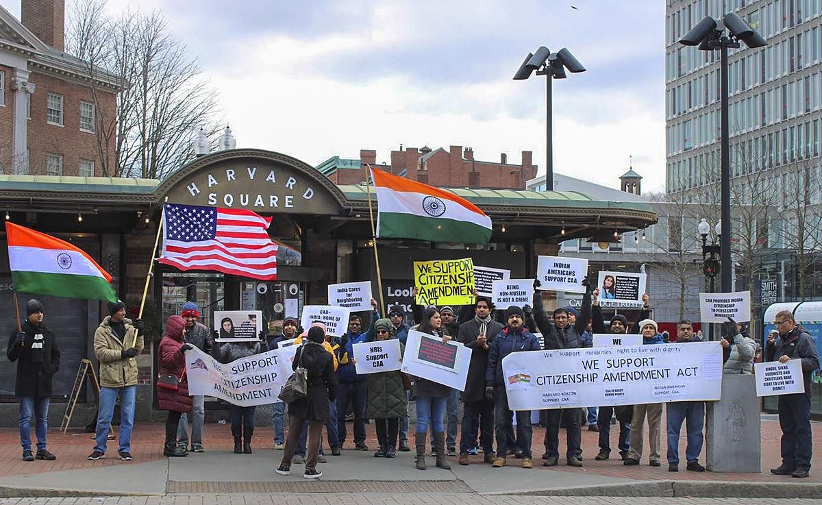 . The NRIs' participation in such pro-Indian government protests overseas raises questions not only about their politics but also their grasp of their own history as immigrants.