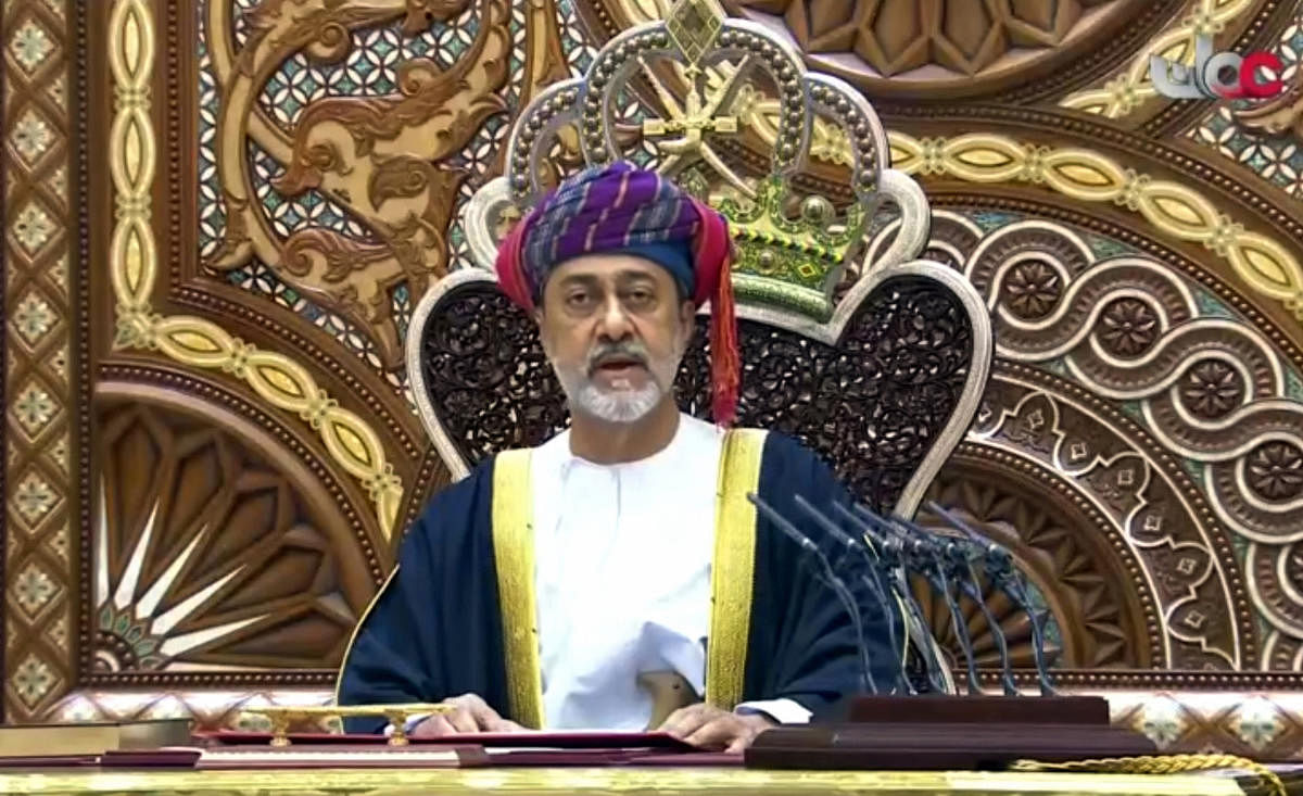 Oman's new sultan Haitham bin Tariq Al Said (AP Photo)