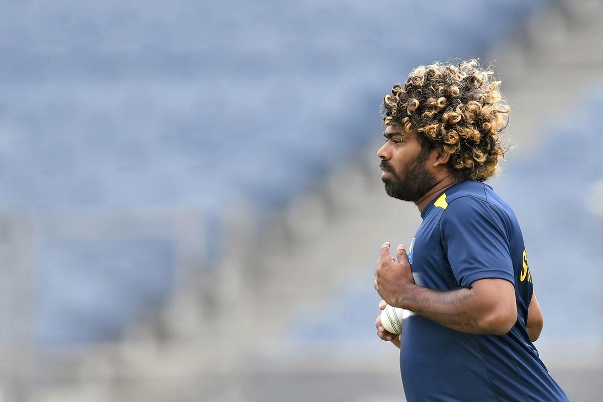  Sri Lanka's captain Lasith Malinga (AFP Photo)
