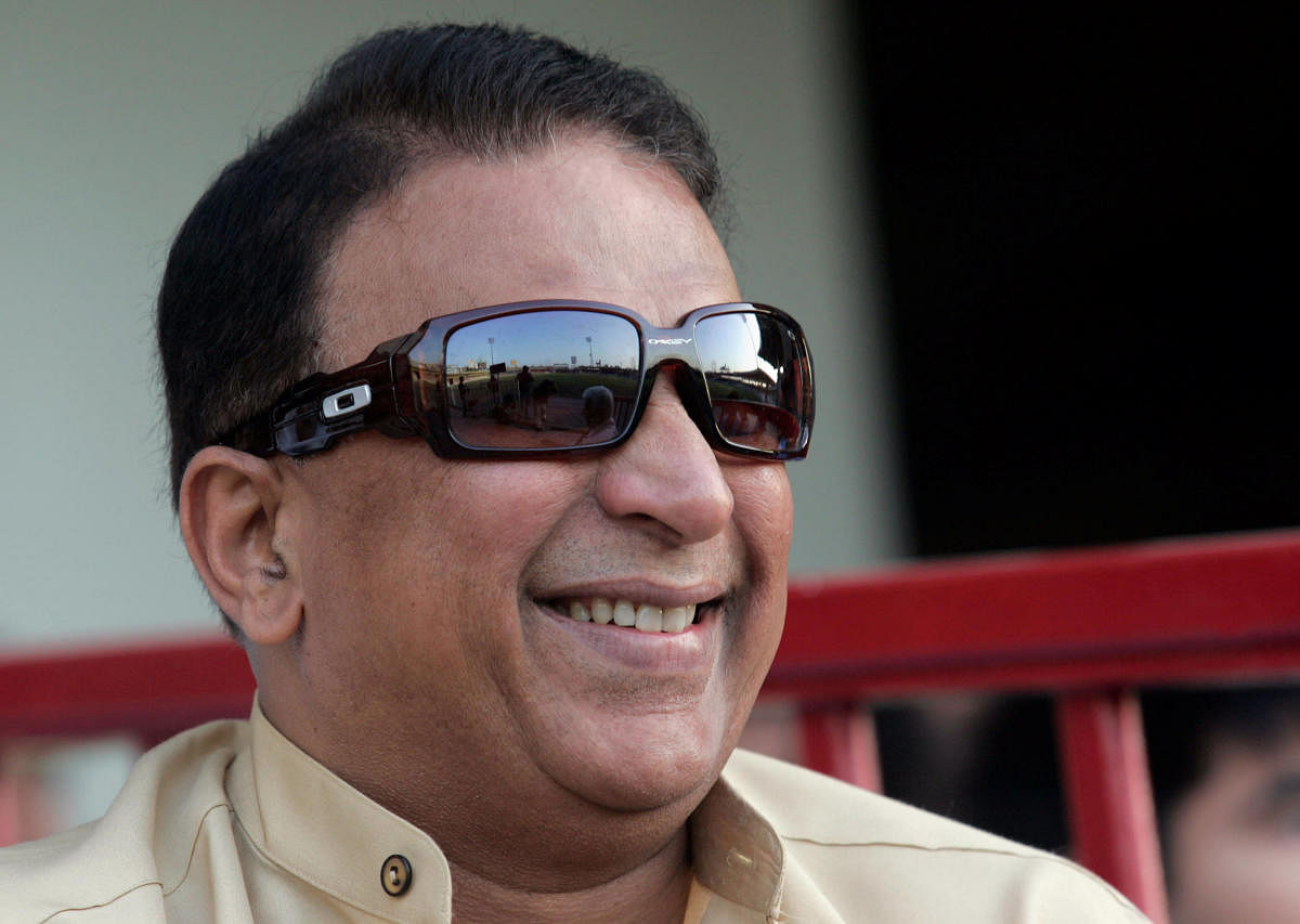 Former Indian cricketer Sunil Gavaskar. (Reuters Photo)