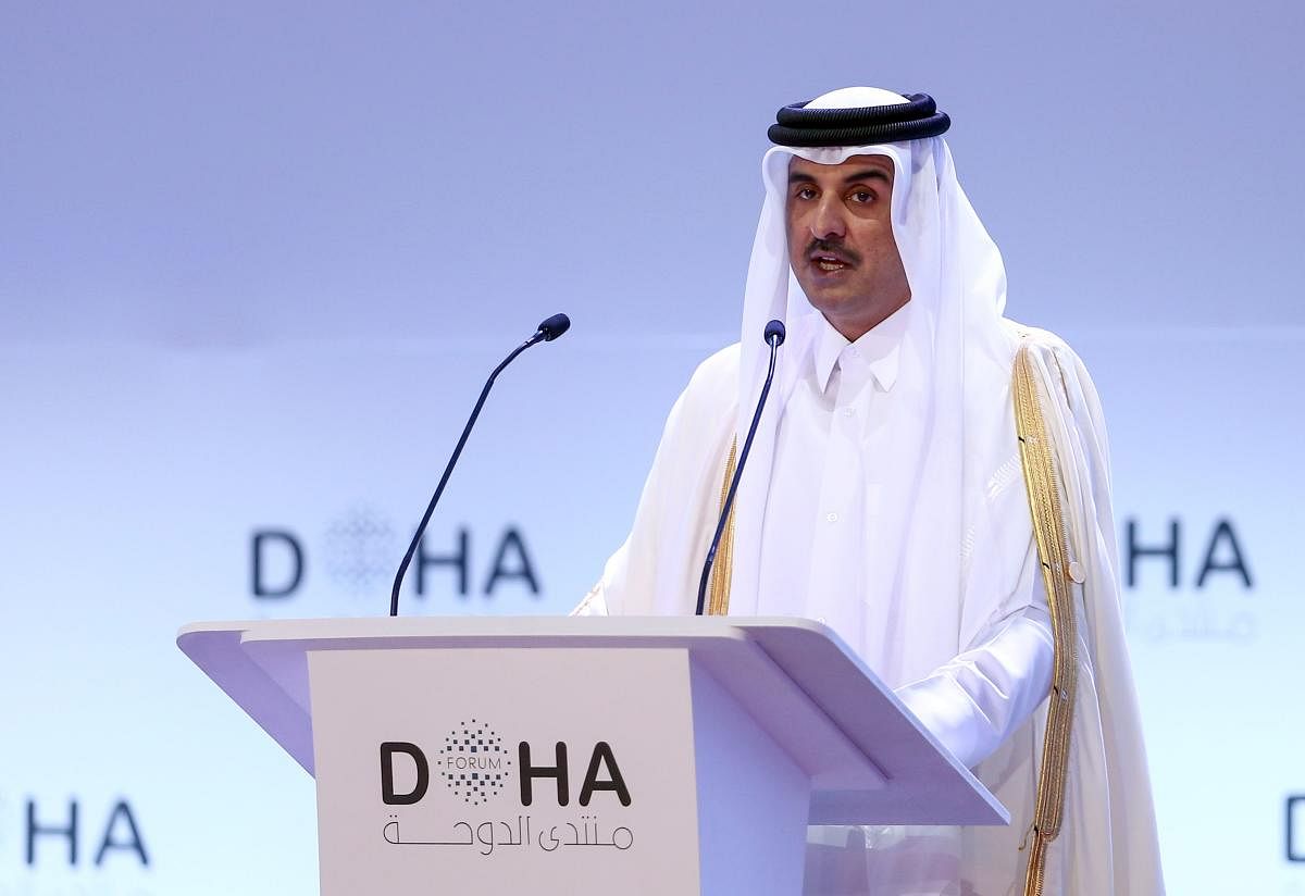Emir of Qatar Sheikh Tamim bin Hamad al-Thani (AFP Photo)