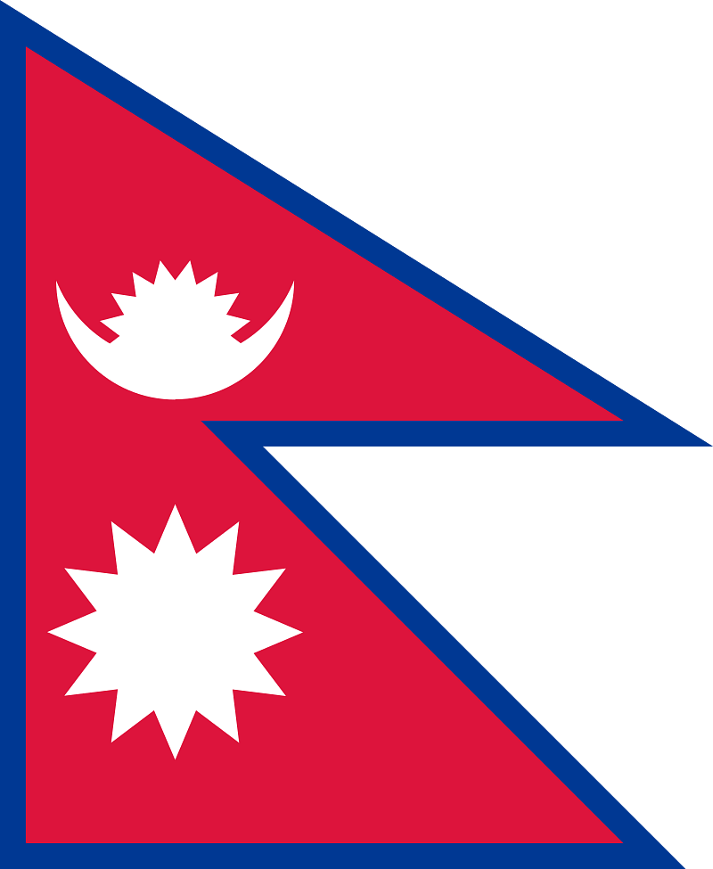 Nepal's flag