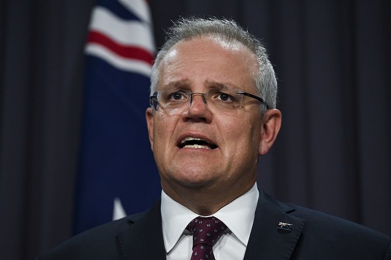 Australian Prime Minister Scott Morrison. (Reuters Photo)